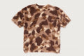 A BATHING APE Ladies' COLOR CAMO SHORT FUR SLIM TEE
