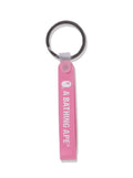 A BATHING APE BAPE RUBBER LOOP KEYCHAIN