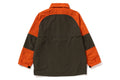 A BATHING APE COLOR BLOCK HOODIE JACKET