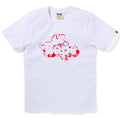 A BATHING APE Ladies' ABC CAMO MILO ON BAPE TEE