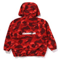 A BATHING APE BAPE KIDS COLOR CAMO BAPE HOODIE JACKET (LOOSE FIT)