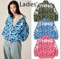 A BATHING APE Ladies' ABC CAMO TRACK JACKET