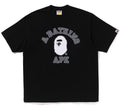 A BATHING APE HAND DRAWN COLLEGE RELAXED TEE