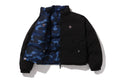 A BATHING APE Ladies' COLOR CAMO REVERSIBLE DOWN JACKET