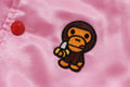 A BATHING APE BAPE KIDS BABY MILO EMBROIDERY JACKET