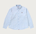 A BATHING APE ONE POINT SOLID CAMO JACQUARD OXFORD LS SHIRT