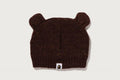 A BATHING APE BAPE KIDS MILO FACE BEAR EAR BABY KNIT CAP