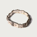A BATHING APE BAPE BLACK ITEM #8 MAD FACE RELIEF BRACELET
