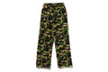 A BATHING APE Ladies' ABC CAMO A BATHING APE LOGO STRAIGHT SWEAT PANTS