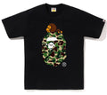 A BATHING APE ABC CAMO MILO ON BIG APE TEE