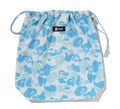 A BATHING APE Ladies' BABY LISA ABC CAMO PVC BAG