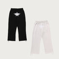 A BATHING APE TWIN STA RELAXED FIT SWEAT PANTS