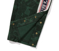 A BATHING APE TONAL SOLID CAMO TRACK PANTS