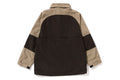 A BATHING APE COLOR BLOCK HOODIE JACKET
