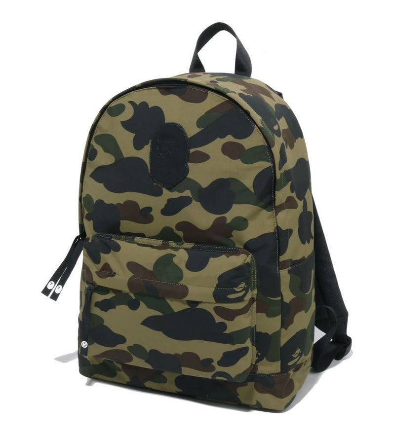 A BATHING APE 1ST CAMO APE HEAD PATCH DAYPACK TRAVEL