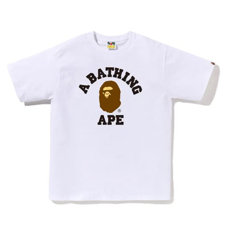 A BATHING APE COLLEGE TEE