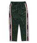 A BATHING APE TONAL SOLID CAMO TRACK PANTS