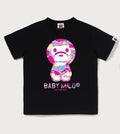 A BATHING APE BAPE KIDS STA CAMO BABY MILO TEE