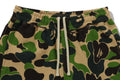 A BATHING APE Ladies' ABC CAMO A BATHING APE LOGO STRAIGHT SWEAT PANTS