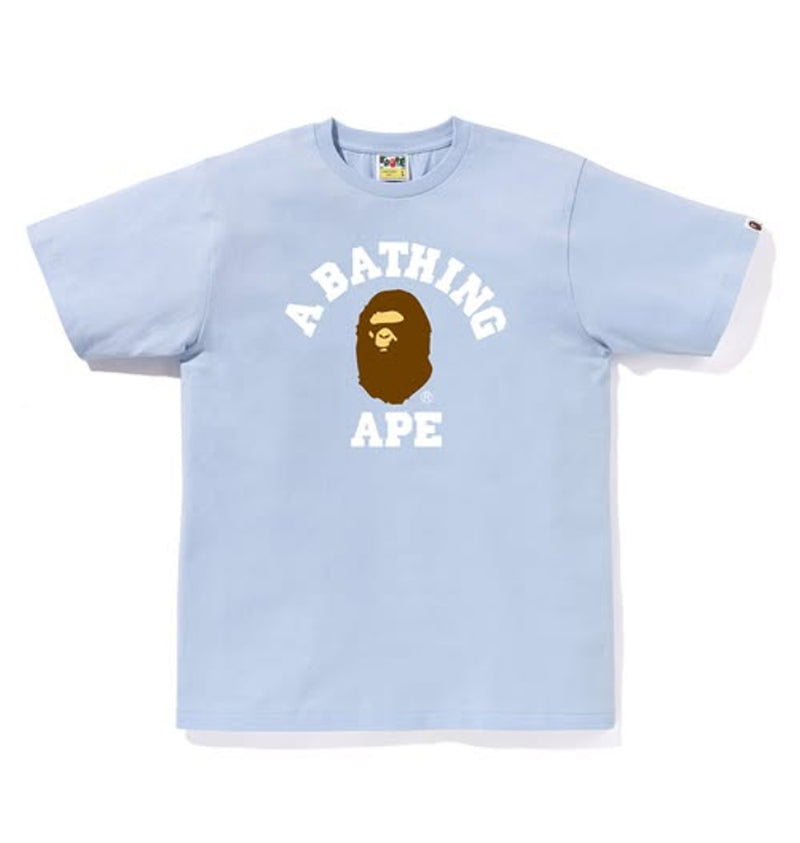A BATHING APE COLLEGE TEE - happyjagabee store