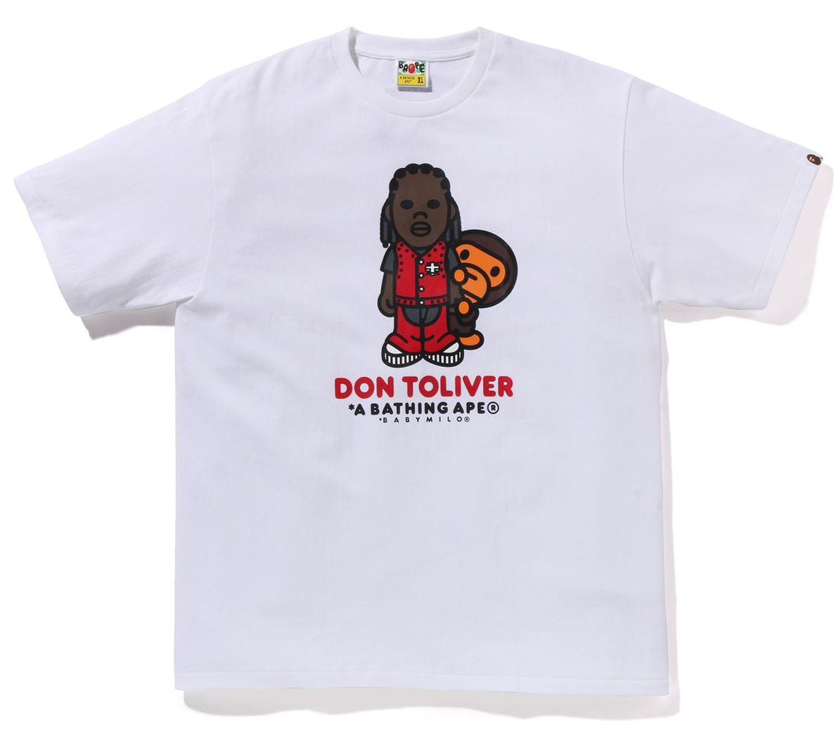 A BATHING APE BAPE x CACTUS JACK x DON TOLIVER MILO TEE 