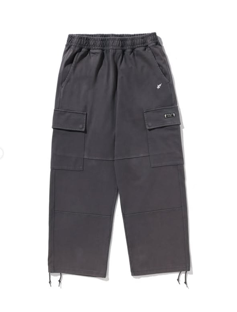 A BATHING APE BAPE STA ONE POINT RELAXED FIT CARGO SWEAT PANTS