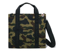 A BATHING APE 1ST CAMO SLIDING TOTE BAG TRAVEL