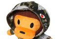 A BATHING APE Ladies' STA OVER PRINT 1ST CAMO BABY MILO PLUSH DOLL BACKPACK