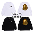 A BATHING APE BAPE STORE NAGOYA L/S TEE NAGOYA LIMITED