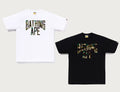 A BATHING APE 1ST CAMO NYC LOGO TEE