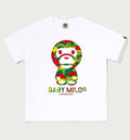 A BATHING APE BAPE KIDS STA CAMO BABY MILO TEE
