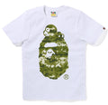 A BATHING APE Ladies' MULTI PIXEL CAMO MILO ON BIG APE TEE