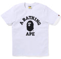 A BATHING APE Ladies' CRYSTAL STONE COLLEGE TEE - happyjagabee store