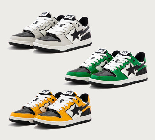 A BATHING APE Men's SK8 STA #1