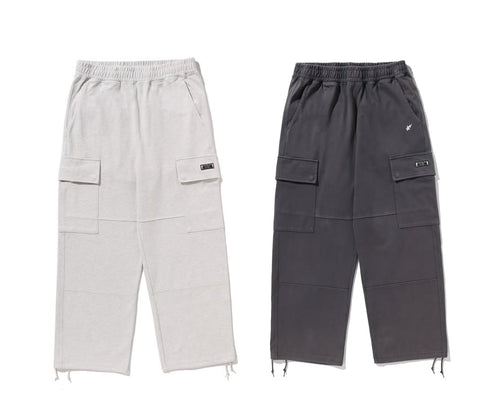 A BATHING APE BAPE STA ONE POINT RELAXED FIT CARGO SWEAT PANTS