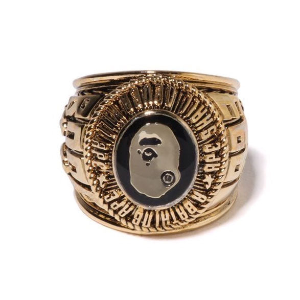 A BATHING APE BAPE COLLEGE RING