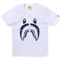 A BATHING APE Ladies' COLOR CAMO SHARK TEE