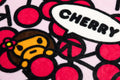 A BATHING APE BABY MILO STORE BABY MILO CHERRY PATTERN BLANKET
