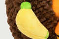A BATHING APE BABY MILO STORE BABY MILO FAUX FUR LARGE TOTE BAG