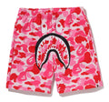 A BATHING APE ABC CAMO SHARK SWEAT SHORTS