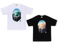 A BATHING APE A CAMPING APE APE HEAD TEE