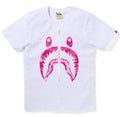 A BATHING APE Ladies' COLOR CAMO SHARK TEE