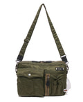 A BATHING APE PADDED SHOULDER BAG