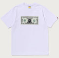 A BATHING APE BAPE BANKNOTE TEE