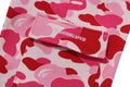 A BATHING APE Ladies' ABC CAMO A BATHING APE LOGO STRAIGHT SWEAT PANTS