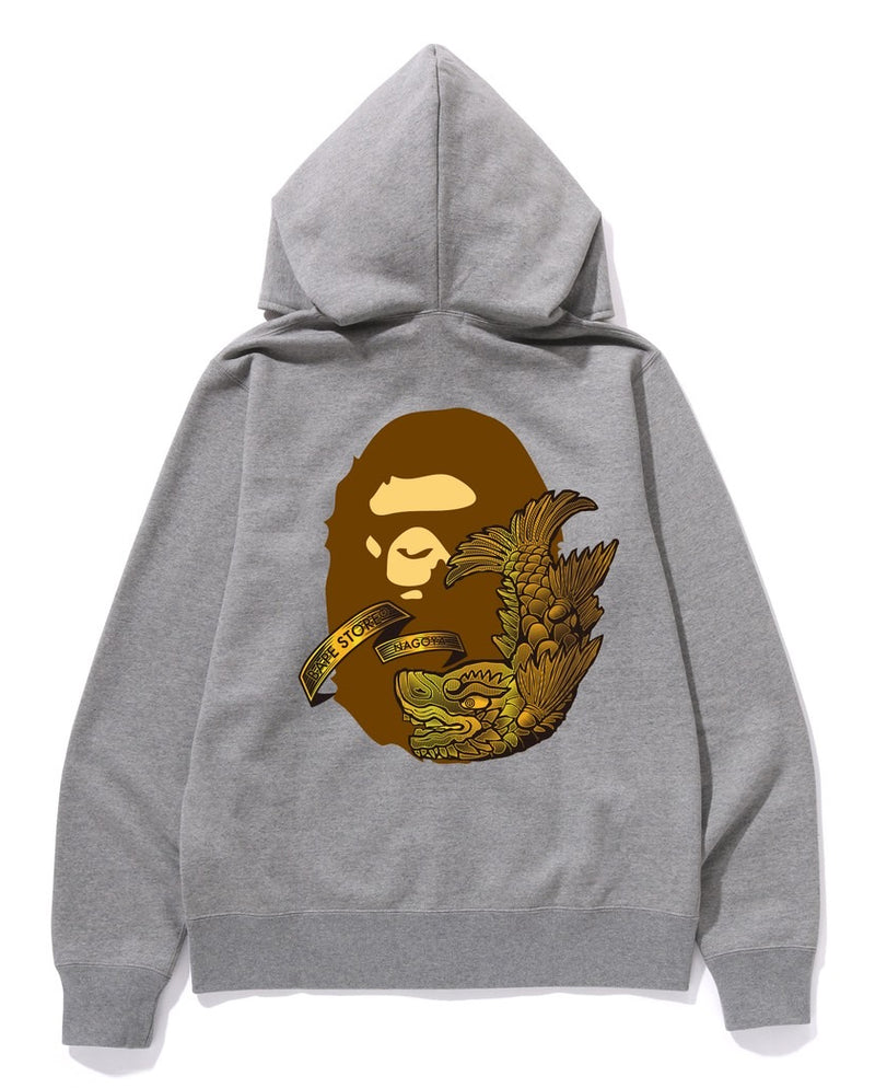 A BATHING APE BAPE STORE NAGOYA FULL ZIP HOODIE NAGOYA LIMITED