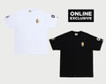 A BATHING APE BAPE ONLINE PATCH PRINT TEE ( ONLINE EXCLUSIVE )