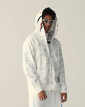 A BATHING APE CITY CAMO SHARK REGULAR FIT FULL ZIP HOODIE