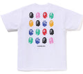 A BATHING APE 32ND ANNIV. APE HEAD TEE