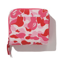 A BATHING APE ABC CAMO MINI WALLET